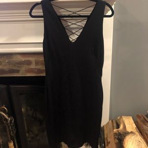 Lauren by Ralph Lauren women’s black fitted dress